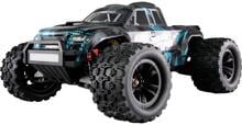 Amewi Hyper Go MTX10 Brushless 1:10 RC Modellauto Elektro Monstertruck RtR 2,4GHz blau