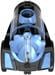 Emerio VCE-108278.10 Zyklon-Staubsauger Bodenstaubsauger 2 Liter 900W beutellos schwarz blau