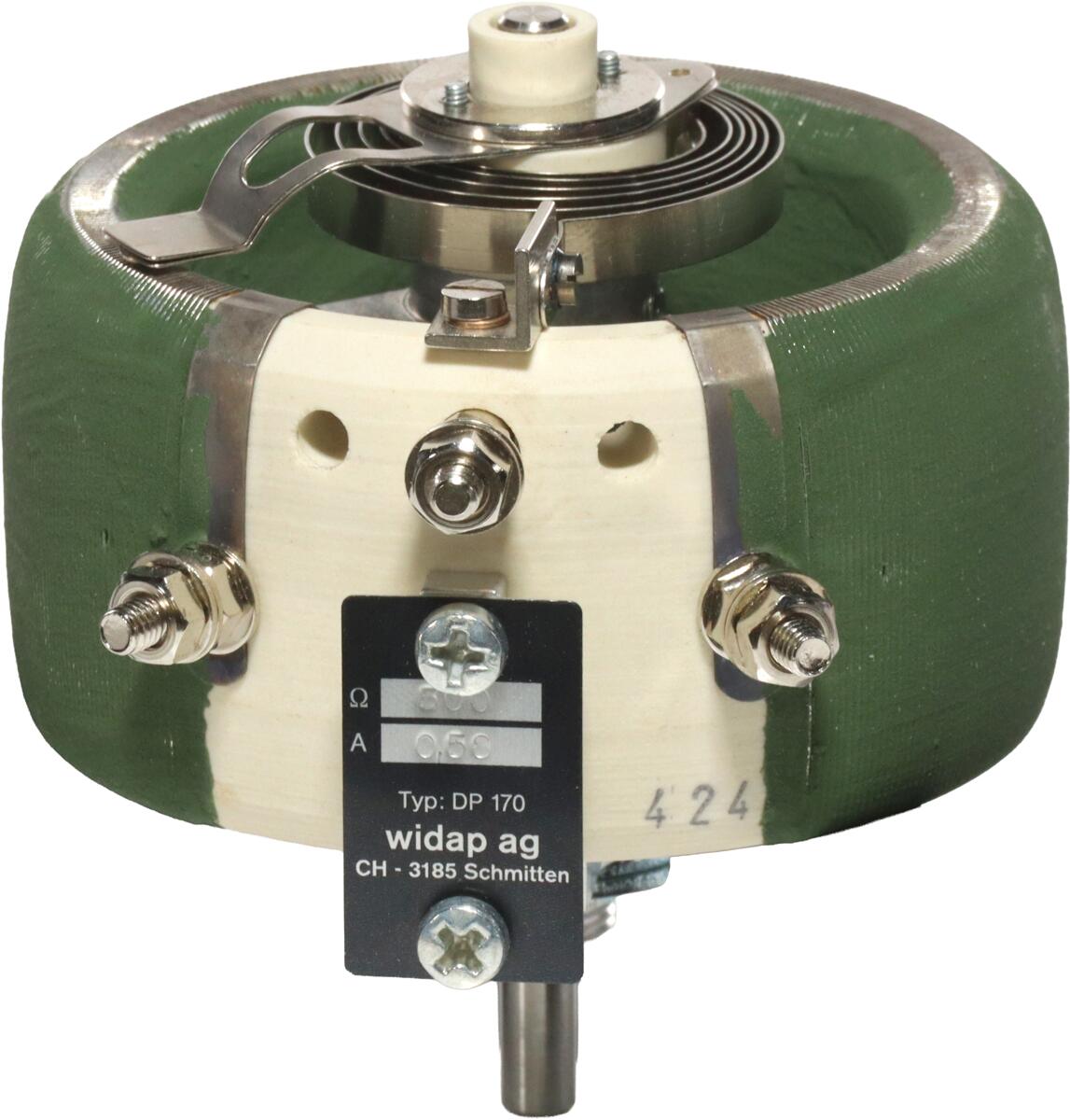 Widap DP170 500R Draht-Potentiometer Drehwiderstand Mono 170W 500Ω