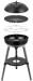 Cadac Carri Chef 40 BBQ/Dome Gasgrill Campinggrill 50mbar schwarz grün