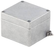 10 Stück Weidmüller KLIPPON K1 Universal-Gehäuse Verteilergehäuse Aluminium silber