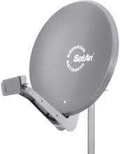 Kathrein CAS 90GR Satelliten-Schüssel Antenne Sat-Spiegel 90cm HDTV Astra grau