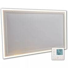 Bella Jolly 10832 Infrarot Deckenheizkörper LED-Beleuchtung 65x63cm 400W 230V weiß