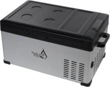 Plug-in Festivals IceCube 25 Kompressor-Kühlbox 24 Liter 12/24/230V Innenbeleuchtung Camping grau anthrazit