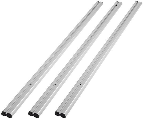 3 Stück Thule Montageschienen Installations-Set für VeloSlide Fahrradträger 140cm Camping