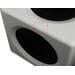 Wavemaster Fusion HiFi aktiver Subwoofer Lautsprecher Verstärker 200W 30-180Hz weiß