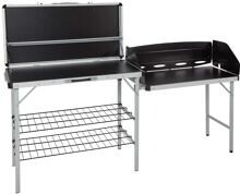 Isabella 700006261 Camping-Küche Outdoorküche Küchenschrank Regal 188x50x81cm Aluminium