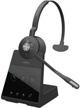 Jabra Engage 65 Mono Telefon-Headset Mikrofon Kopfhörer DECT schnurlos On Ear Reichweite 150m schwarz