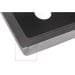 Blanco Zenar XL 6 S-F Granitspüle Einbauspüle Küchenspüle mit Ablauffernbedienung Becken links Silgranit schwarz