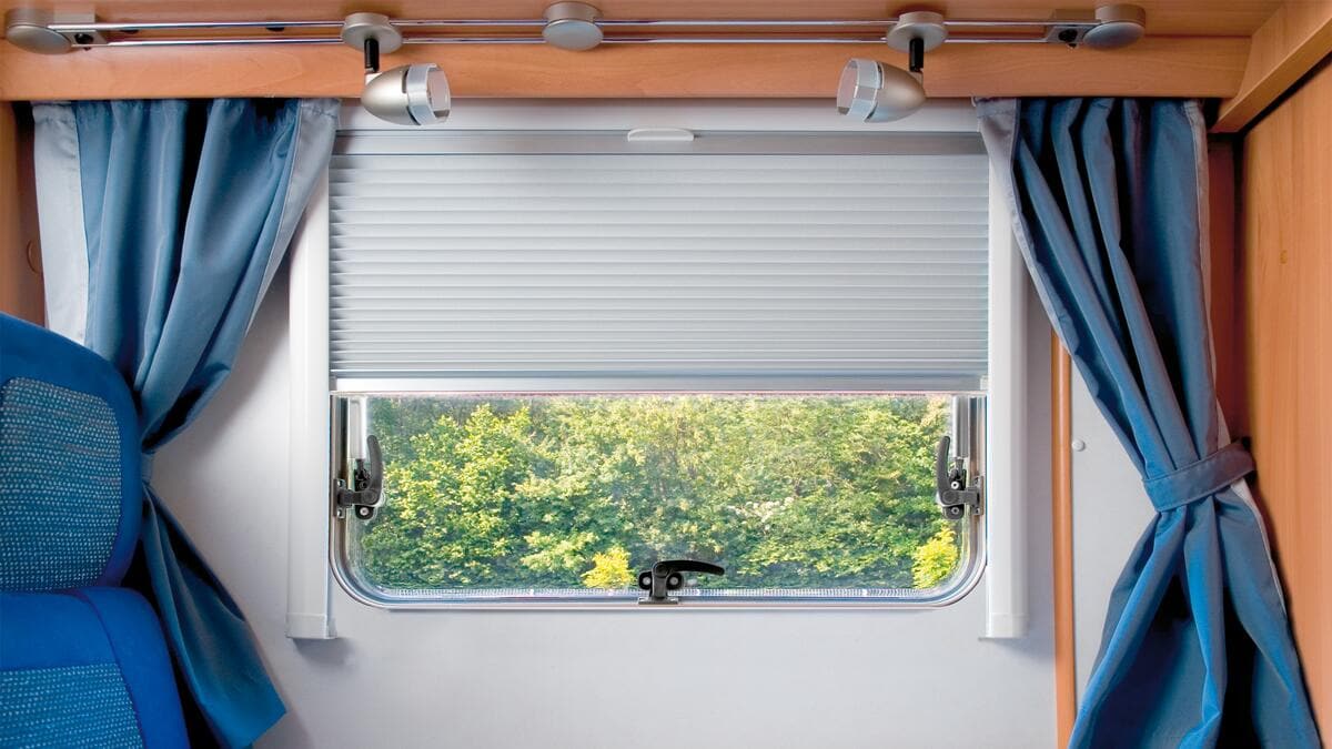 Remis REMIflair IV Duo-Plissee-Rollo 650x550mm Camping Wohnwagen Wohnmobil