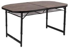 Bo-Camp 1404230 Woodbine Campingtisch Tisch 80x150cm Holzoptik braun