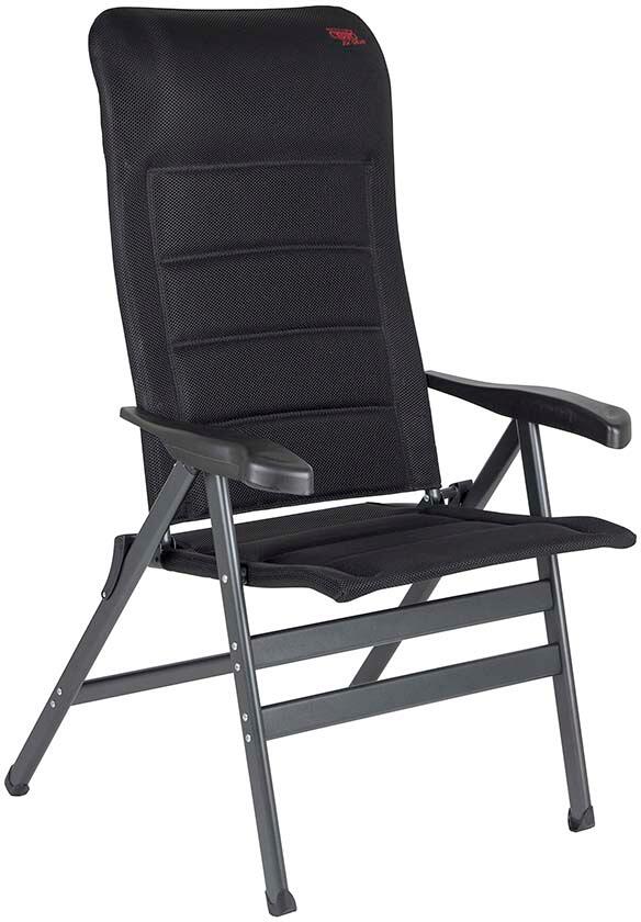 Crespo AP/238 Air Deluxe Klappstuhl Faltstuhl Campingstuhl Outdoor garten schwarz