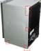 Respekta 131100811300-11 Ilian Unterbau-Kühlschrank 49,5cm breit 82 Liter Gefrierfach Festtür-Technik weiß