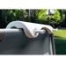 Intex 28053 Pool Bench Poolbank Sitzbank Hocker bis 100kg klappbar weiß