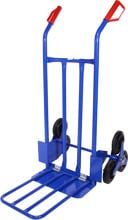 Velleman QT124 Treppen-Sackkarre Kistenkarre Sackrodel 6 Rädern Traglast max. 150kg Stahl blau