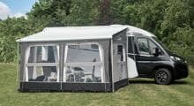 Isabella Buddy Markisenzelt Frontseite 370x250x190-214cm Camping Wohnwagen Wohnmobil