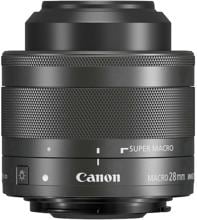 Canon EF-M 3,5/28 IS STM Makro-Objektiv für Canon EOS M Objektivbajonett Hybrid IS schwarz
