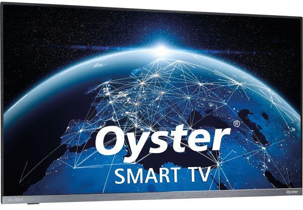 TenHaaft Oyster 18,5" Smart LED-TV Fernseher DVB-S2/T2 WiFi USB 2.0 Bluetooth 5.1 Camping Wohnwagen Wohnmobil schwarz