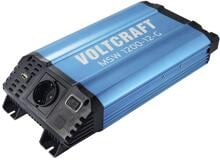 Voltcraft MSW 1200-12-G Wechselrichter Stromwandler 1200W 12V/DC-230V/AC Sinuswelle blau