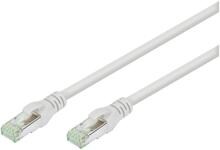 10 Stück Digitus DK-1844-005-10 Netzwerkkabel Patchkabel 50cm RJ45 CAT 8,1 S/FTP halogenfrei flammwidrig grau
