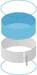 Trend Pool All-Inklusive-Set Ibiza Stahlwand-Pool 350x120cm rund Innenhülle 0,8mm blau Handlauf Easy Change Aluminium Sandfilter weiß
