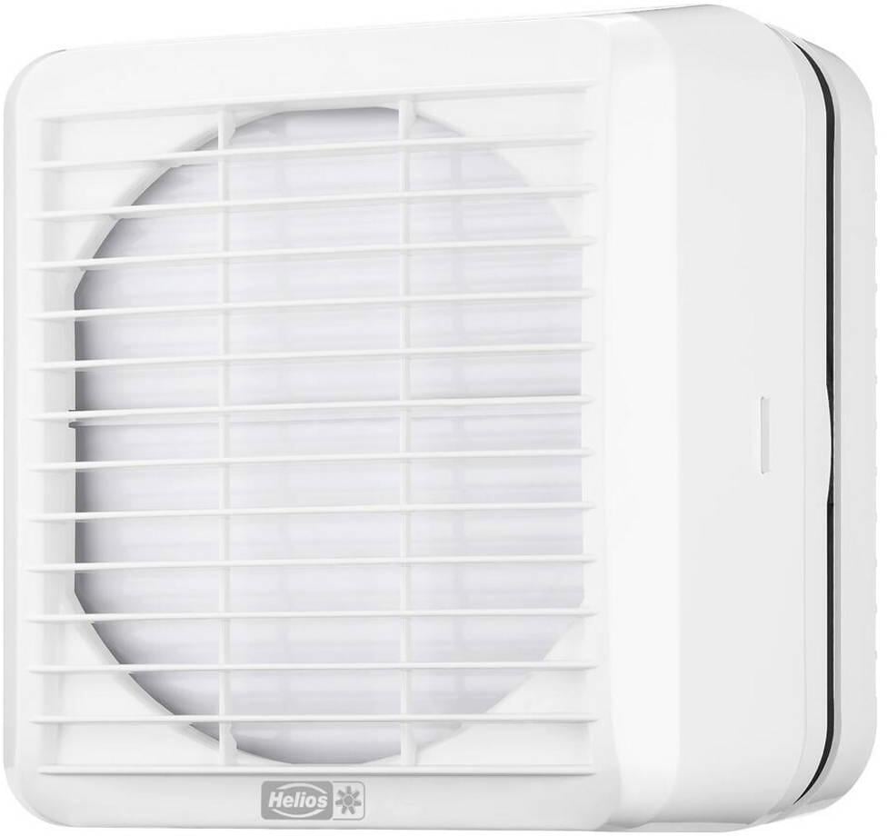 Helios GX EC 150 Fenster-Einbauventilator Verschluss elektrisch weiß