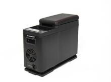 Carbest CabCooler 8 Kompressor-Kühlbox 8 Liter 12V/24V für VW T5/T6 Camping Wohnwagen Reisemobil grau