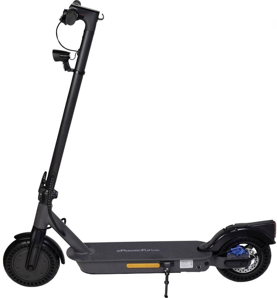 ePowerFun ePF-1 PRO Stealth E-Scooter Li-Ion 36V 11,6Ah 20km/h Straßenzulassung schwarz