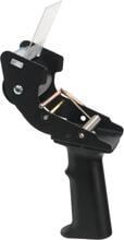 Abroller Noise Reducer Klebebandabrollgerät für PP-Klebebänder Kerndurchmesser 76mm 50mm breit schwarz