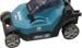 Makita DLM382PM2 Akku Rasenmäher Schnittbreite max. 380mm 2 Akku 18V blau schwarz