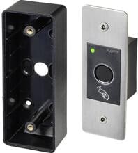 Sygonix SY-4760952 Fingerprint RFID Zugangssystem Diebstahlschutz Codetastatur Unterputz 12V/DC 18V/DC IP66 schwarz grau