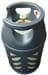 Bluecraft Composite Kunststoff-Gasflasche 10kg leer Camping Wohnwagen Wohnmobil