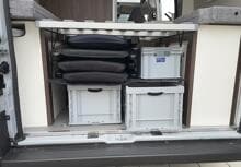 Destec Zoombox 3 zur Montage unter dem Heckbett Wohnmobil Reisemobil
