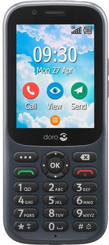 Doro 730X 2,8" Senioren-Handy Mobiltelefon 3MP Notrufaste Bluetooth graphit
