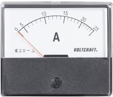 Voltcraft AM-70X60/25 A Einbau-Messgerät Stromanzeige Strom AC Dreheisen analog 5-25A grau