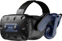 HTC Vive Pro 2 Full Kit Virtual Reality Brille Controller Soundsystem schwarz blau