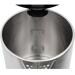 Clatronic WKS 3692 Wasserkocher Teekocher 1,5 Liter schnurlos edelstahl schwarz