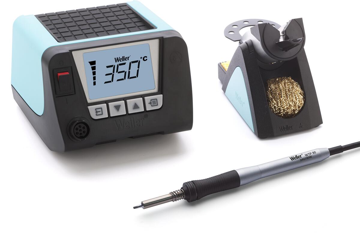 Weller T0053436699N Lötstation-Set digital 230V 90W netzbetrieben schwarz blau