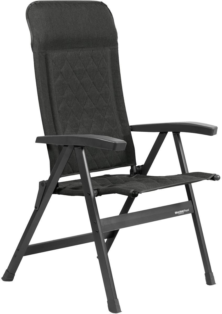 Westfield Royal Lifestyle Klappstuhl Campingstuhl Garten Terrasse Outdoor  anthrazit cleverdeals.de
