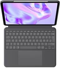 Logitech Combo Touch Tablet-Tastatur Trackpad Bluetooth Apple iPad Pro 13 graphit