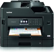 Brother MFC-J5730DW Tintenstrahl-Multifunktionsgerät Drucker Kopierer Scanner Fax Duplex WLAN schwarz