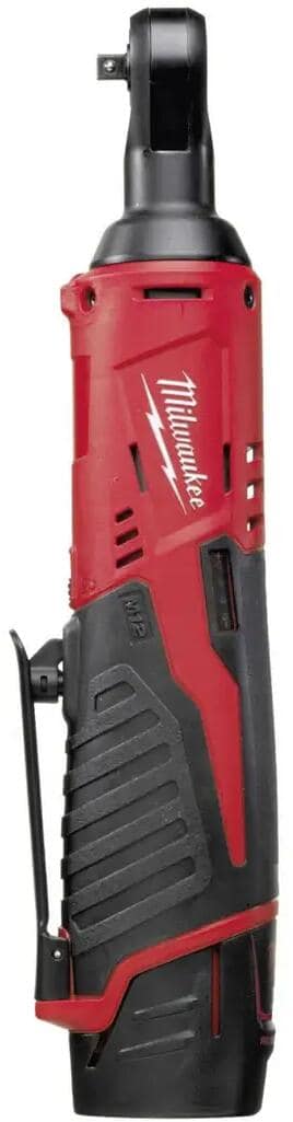 Milwaukee M12 IR-201B Akku-Ratsche 12V 2,0Ah Li-Ion rot schwarz