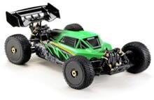 Absima STOKE V2 1:8 Green Power Elektro Modellauto RC Buggy Allradantrieb 4WD RtR 2,4GHz