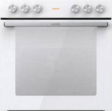 Gorenje BC6715E02WK Einbau-Herd Backofen 59,5cm breit 77 Liter Umluft Großflächengrill Schnellaufheizung Pizza Funktion weiß