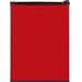 Exquisit KB60-V-090E Mini Stand-Kühlschrank 45cm breit 52 Liter LED Beleuchtung Temperaturregelung rot