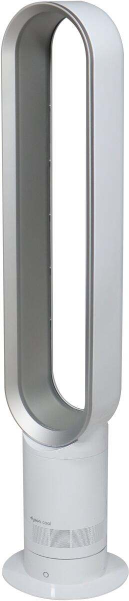 Dyson Cool AM07 Air multiplier Turmventilator rotorloser Ventilator weiß silber