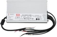 Mean Well HLG-600H-24AB LED-Treiber Konstantspannung 600 Watt 12,5-25A 20,4-25,2V/DC dimmbar
