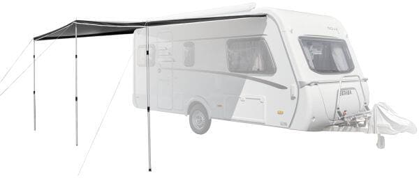 Westfield Canopy Shady Pro Sonnendach Sonnensegel Sonnenvordach 530cm Camping Outdoor grau