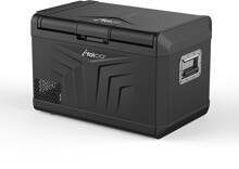 Yolco GCX47 Kompressor-Kühlbox 64cm breit 47 Liter 12/24/230V schwarz Camping Wohnwagen Wohnmobil