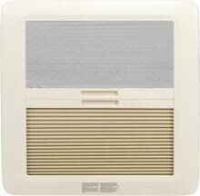 Dometic 4460004067 + 4460000021 Innenrahmen mit Montagerahmen für Mini Heki FL Dachfenster 400x400mm Camping Reisemobil cremeweiß